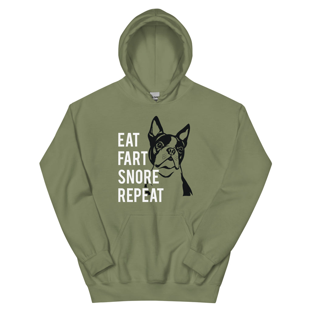 Eat Fart Snore Repeat Hoodie