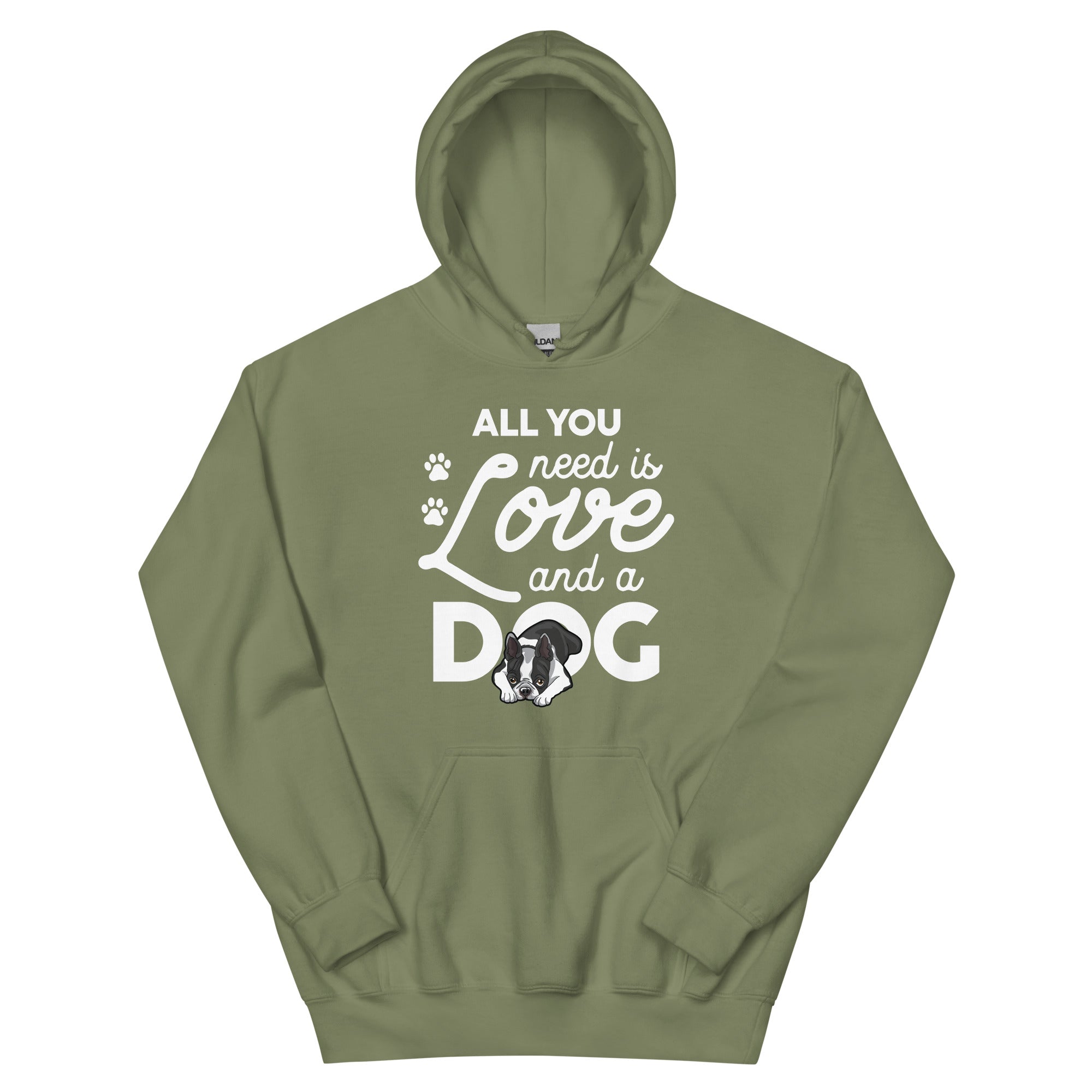 All You Need Is Love And A Dog Hoodie