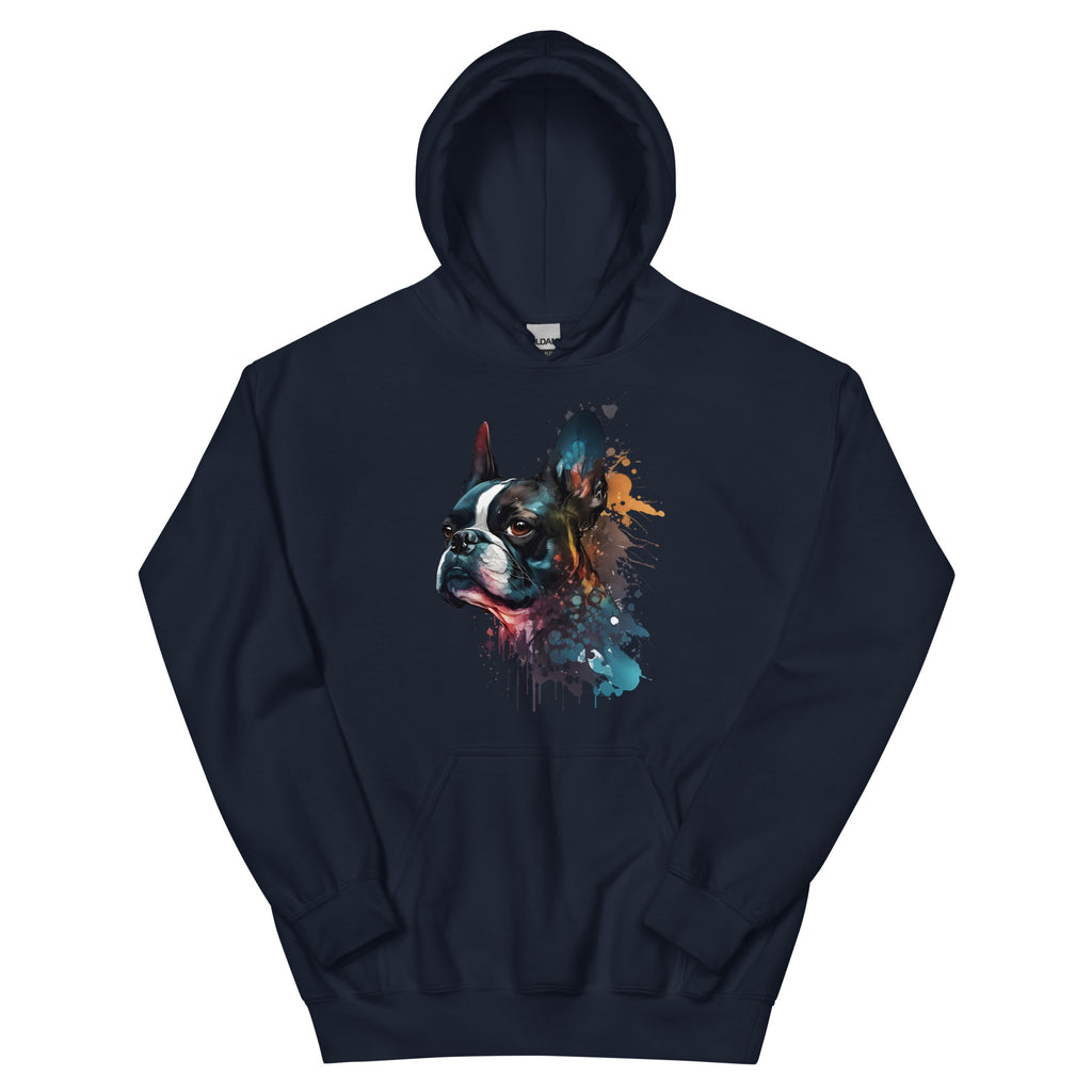 Boston Terrier Art Hoodie