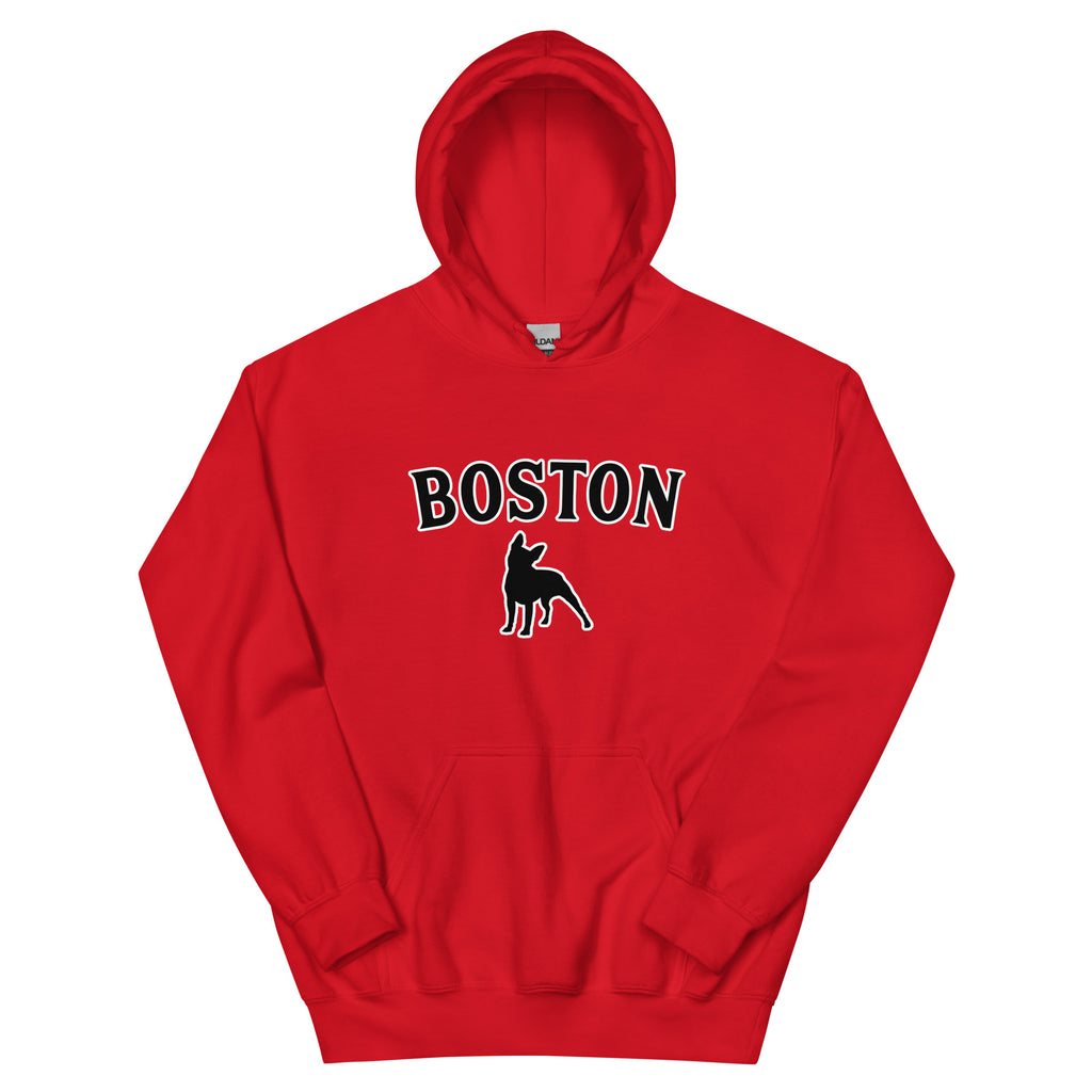 Boston Terrier Embroidered Hoodie