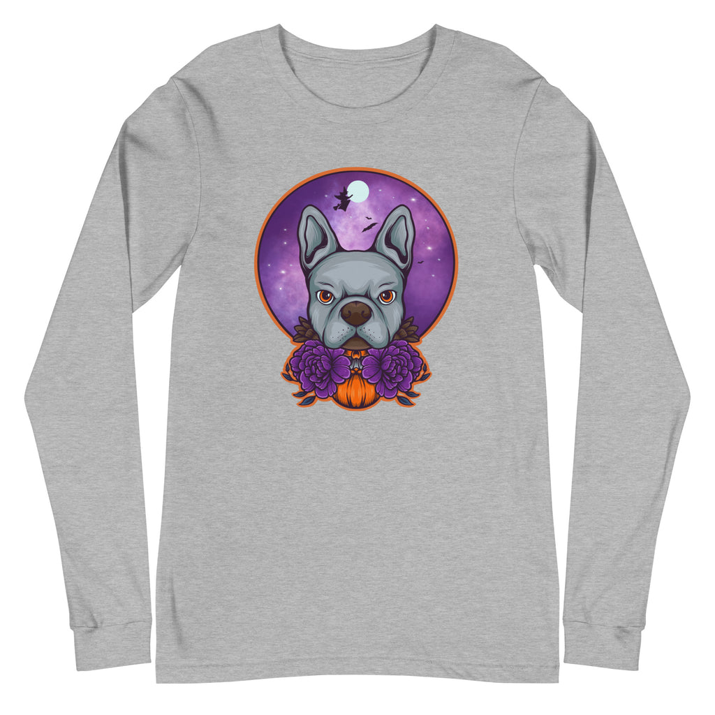 Halloween Boston Terrier Unisex Long Sleeve