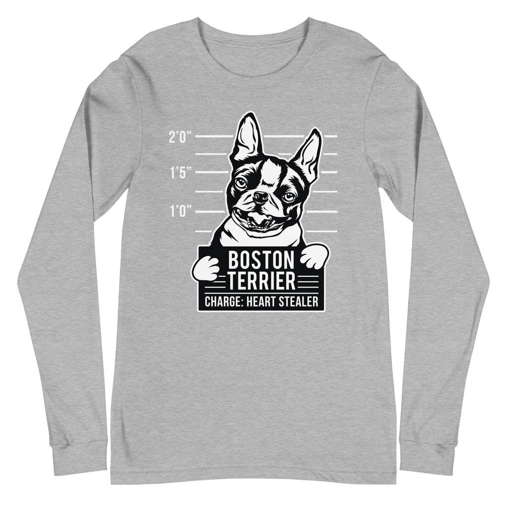 Boston Terrier - Heart Stealer Long Sleeve Tee