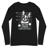 Boston Terrier - Heart Stealer Long Sleeve Tee