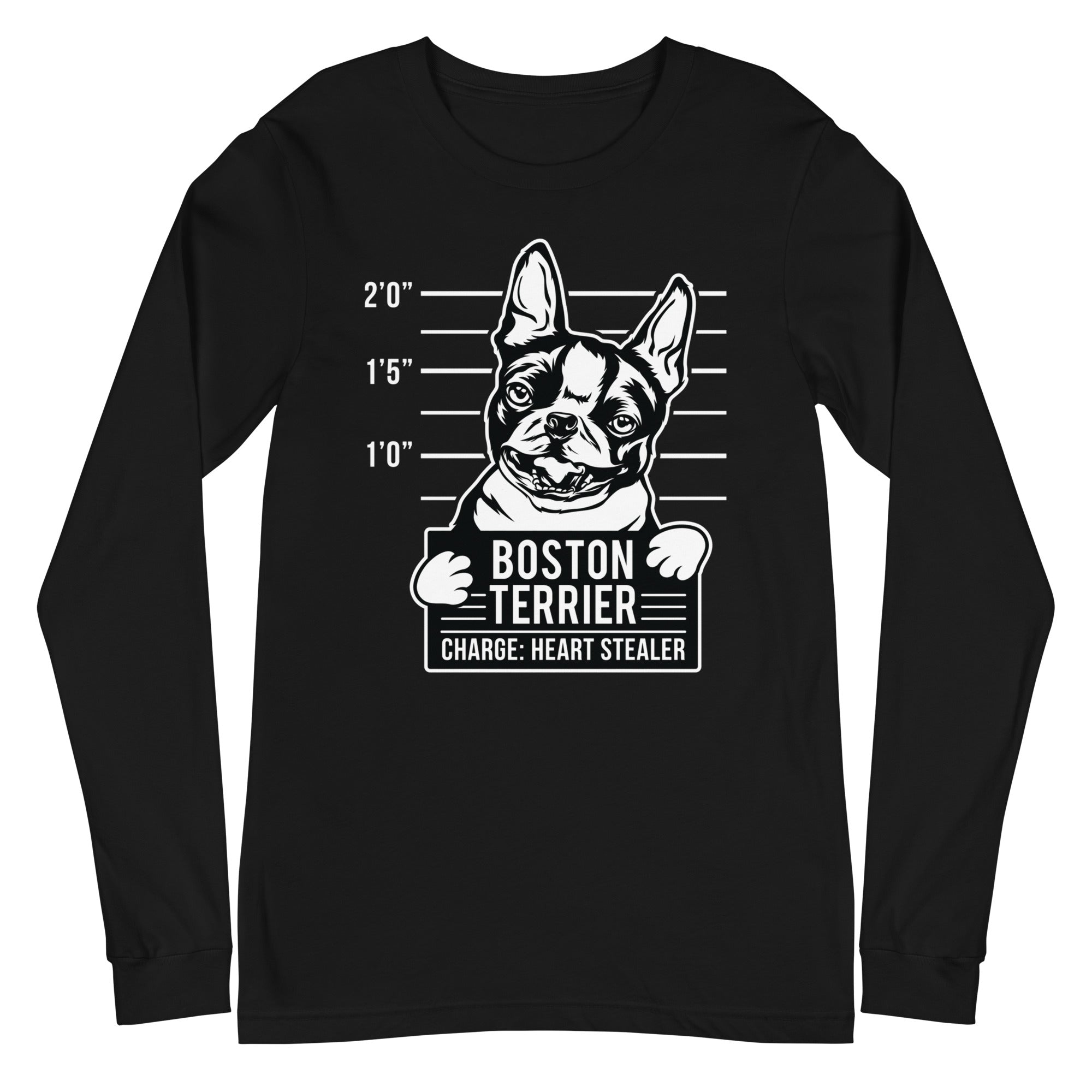 Boston Terrier - Heart Stealer Long Sleeve Tee