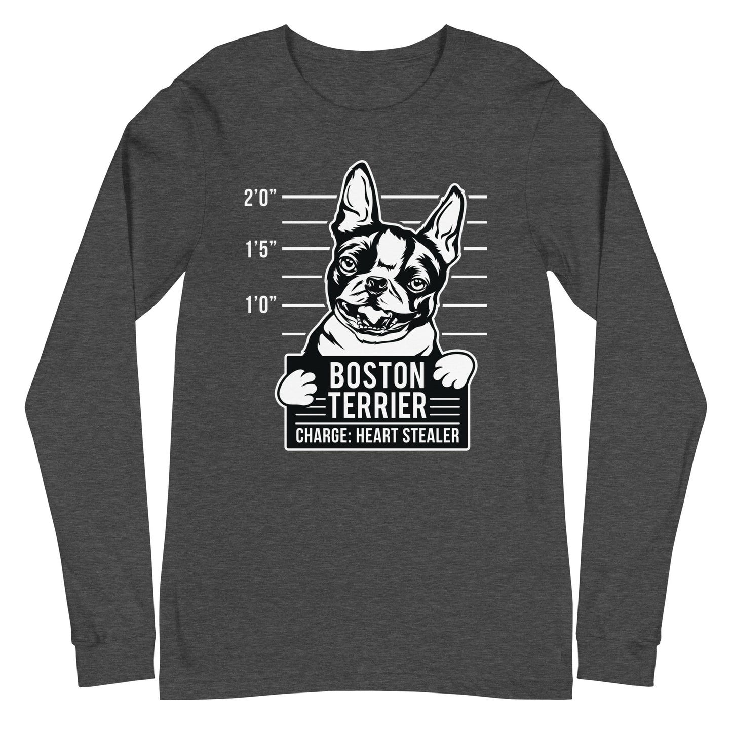Boston Terrier - Heart Stealer Long Sleeve Tee