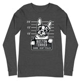 Boston Terrier - Heart Stealer Long Sleeve Tee