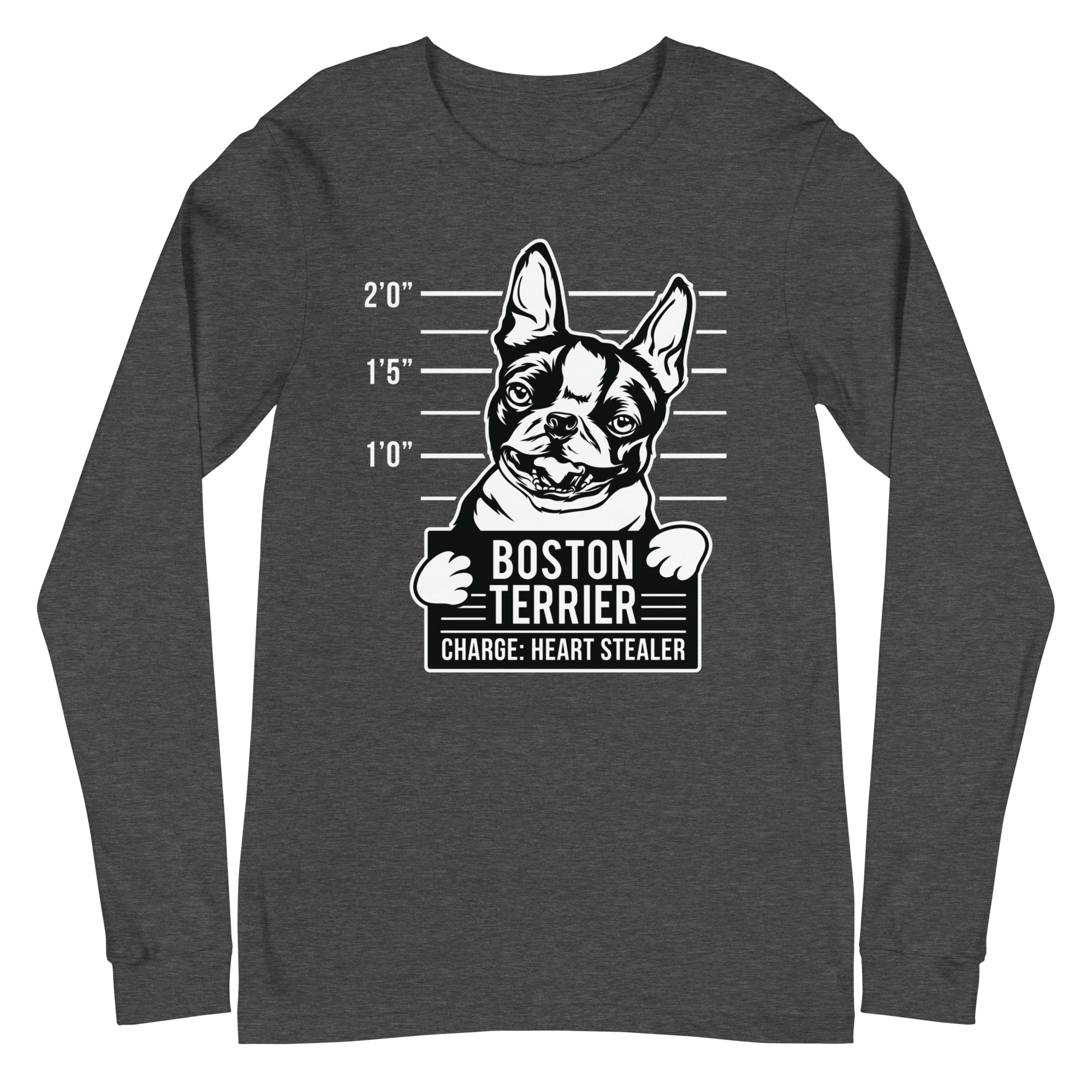 Boston Terrier - Heart Stealer Long Sleeve Tee