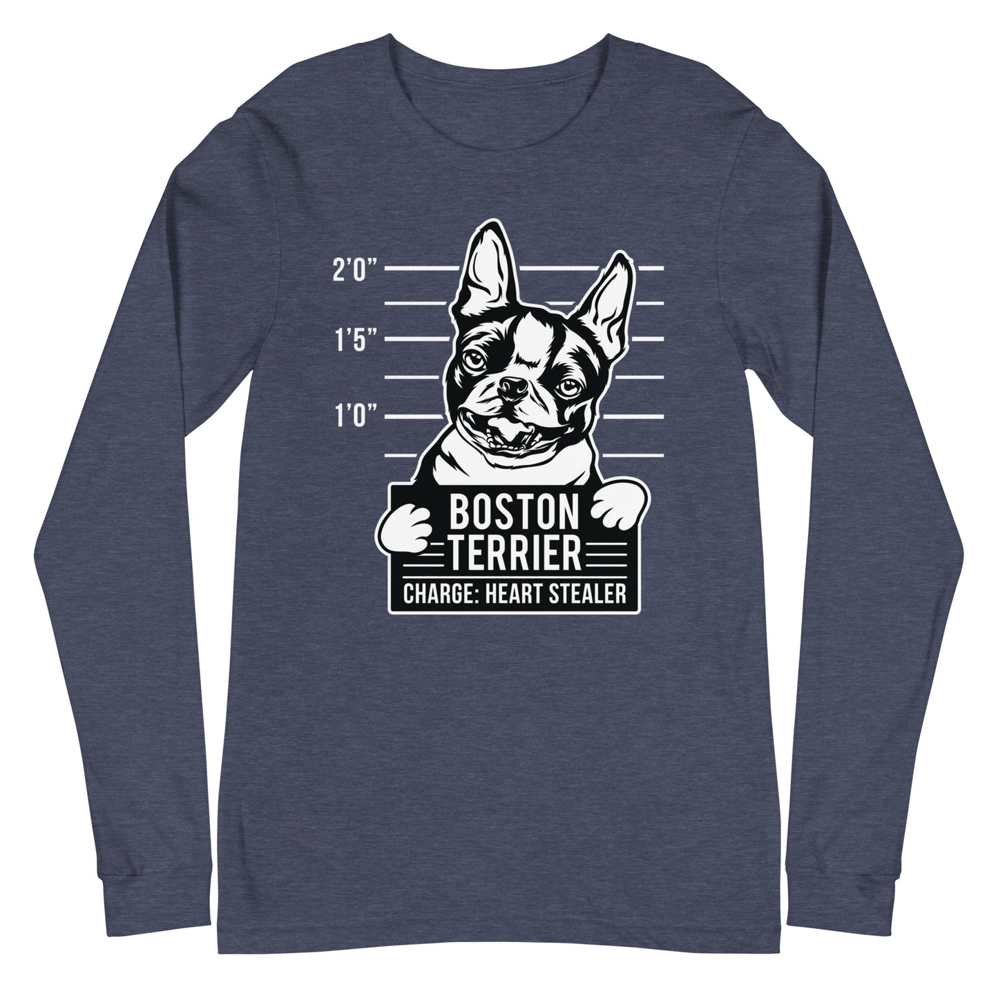 Boston Terrier - Heart Stealer Long Sleeve Tee
