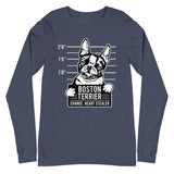 Boston Terrier - Heart Stealer Long Sleeve Tee
