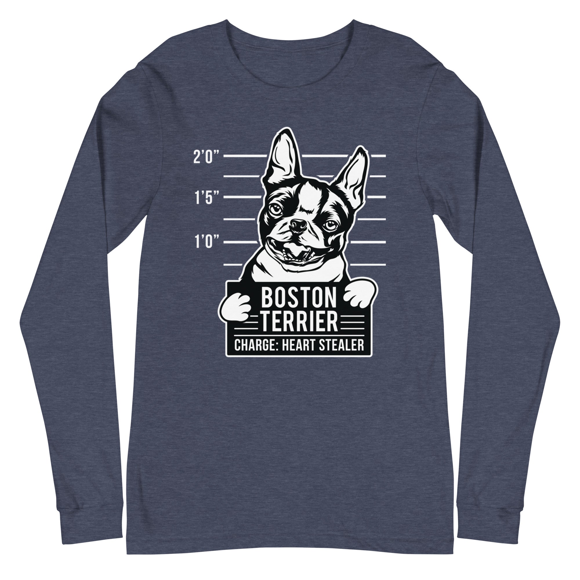 Boston Terrier - Heart Stealer Long Sleeve Tee