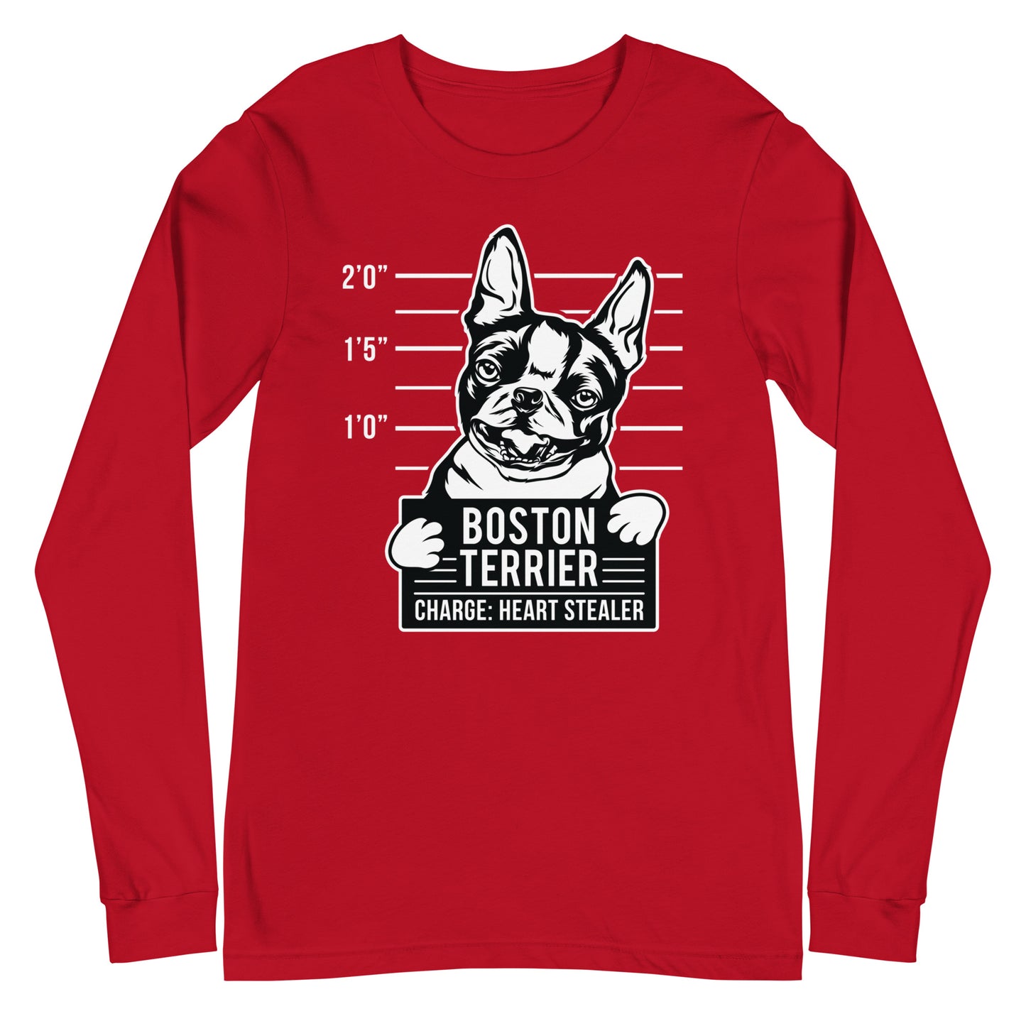 Boston Terrier - Heart Stealer Long Sleeve Tee