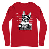 Boston Terrier - Heart Stealer Long Sleeve Tee