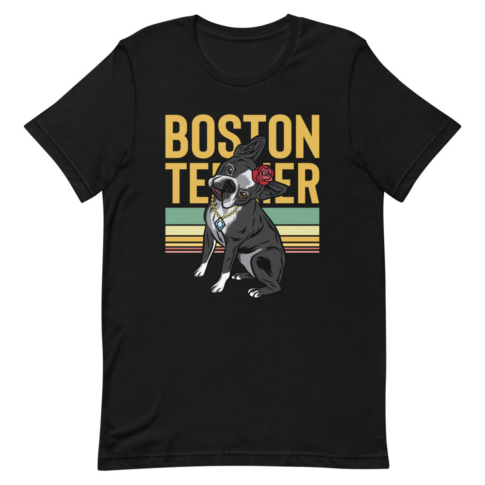 The Lady Boston Terrier T-Shirt