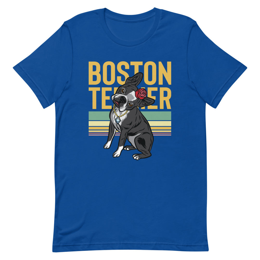 The Lady Boston Terrier T-Shirt