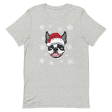 Christmas Flakes Boston Terrier T-Shirt