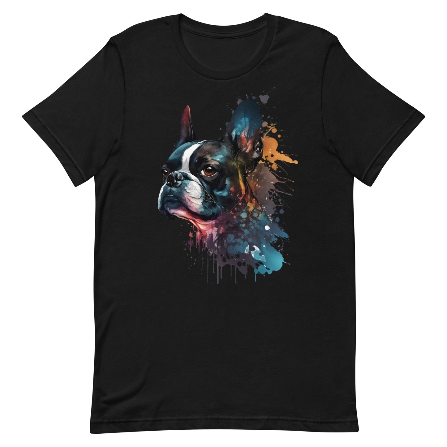 Boston Terrier Art T-Shirt