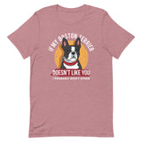 If My Boston Terrier Doesn't Like You I Probably Won't Either T-Shirt