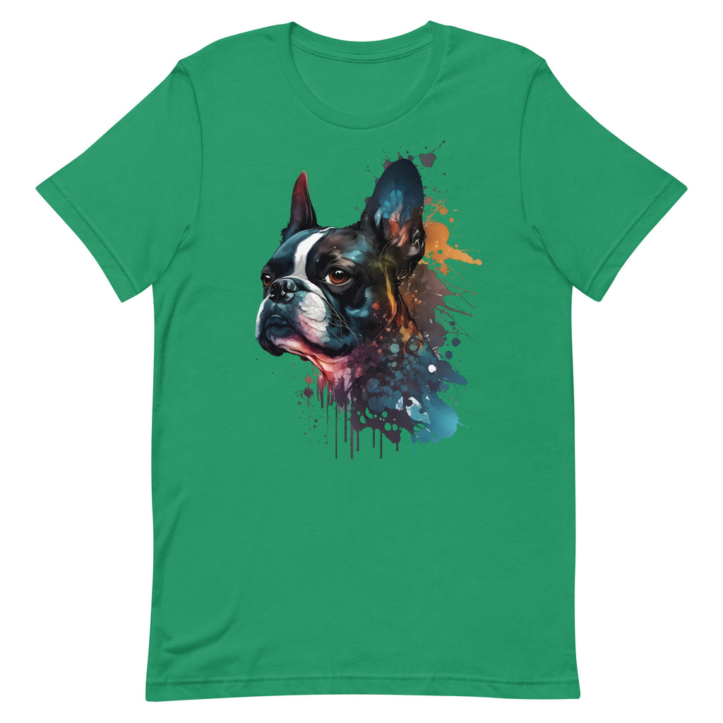 Boston Terrier Art T-Shirt