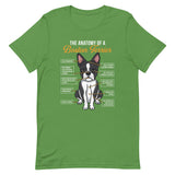 The Anatomy Of A Boston Terrier Unisex T-shirt