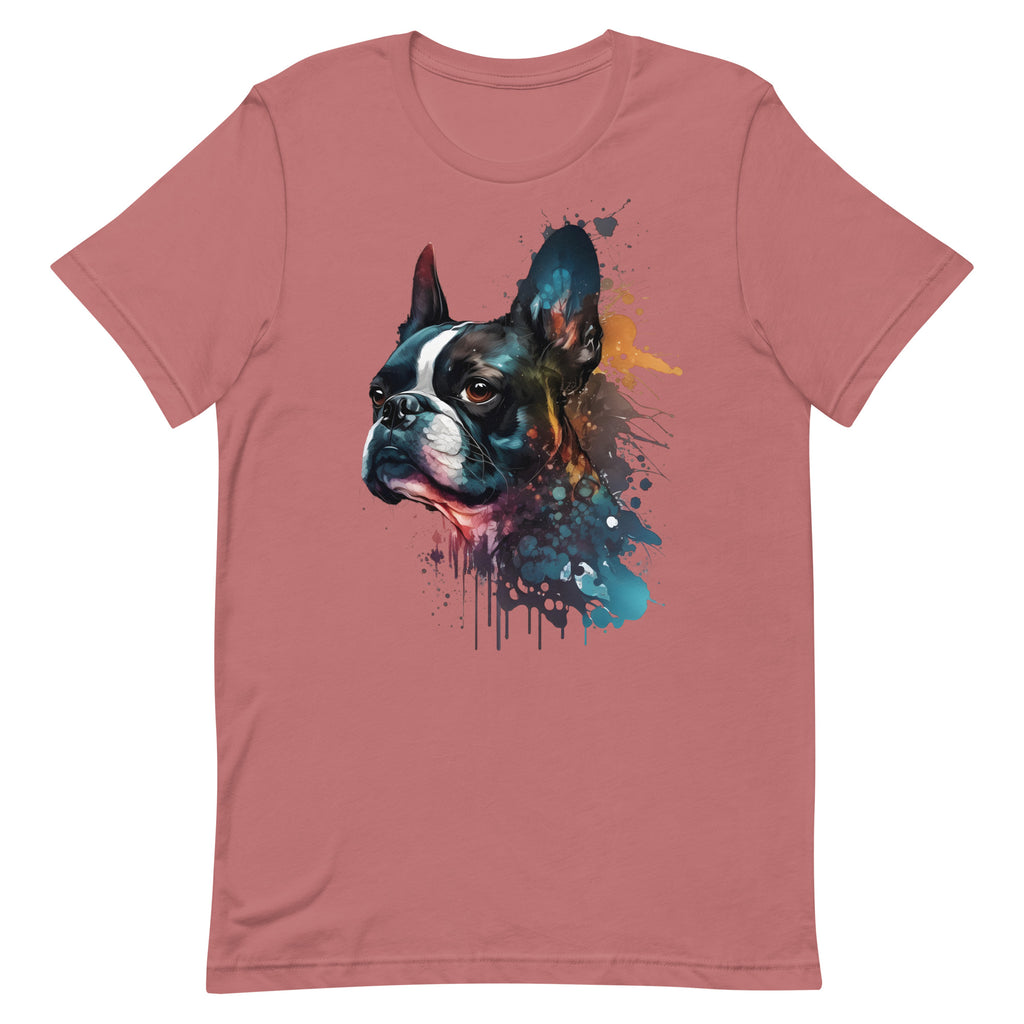 Boston Terrier Art T-Shirt