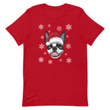 Christmas Flakes Boston Terrier T-Shirt