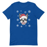 Christmas Flakes Boston Terrier T-Shirt