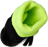 Winter Dog Boots Set Long Snow Boots That Stay On Boston Terrier Boots - Fleece inside