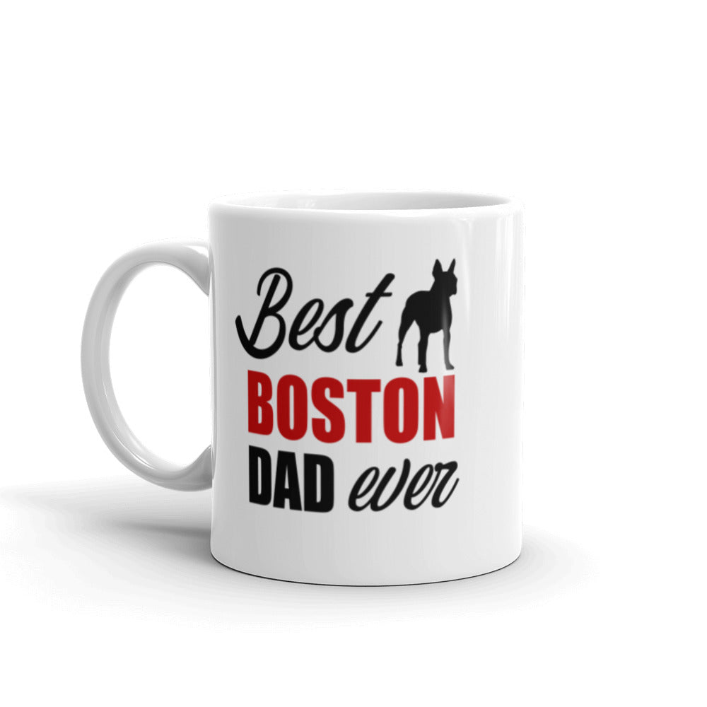 Best Boston Terrier Dad Ever Mug