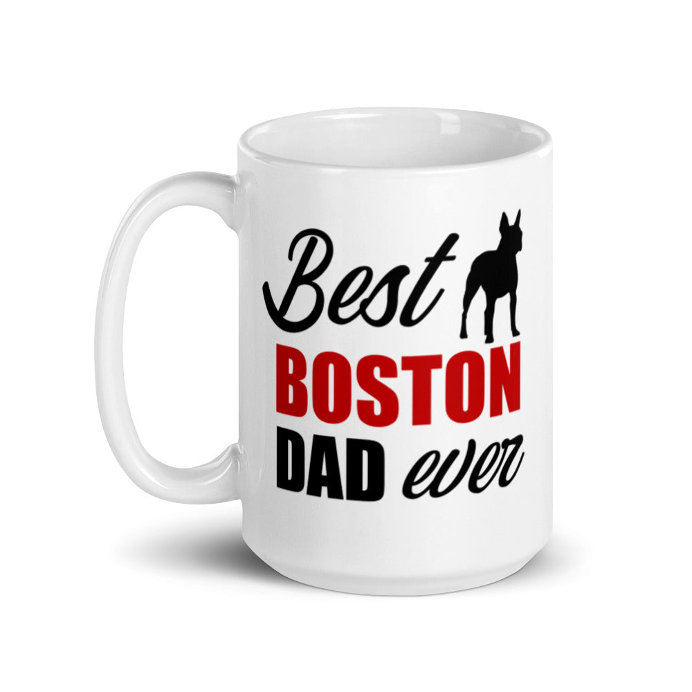 Best Boston Terrier Dad Ever Mug