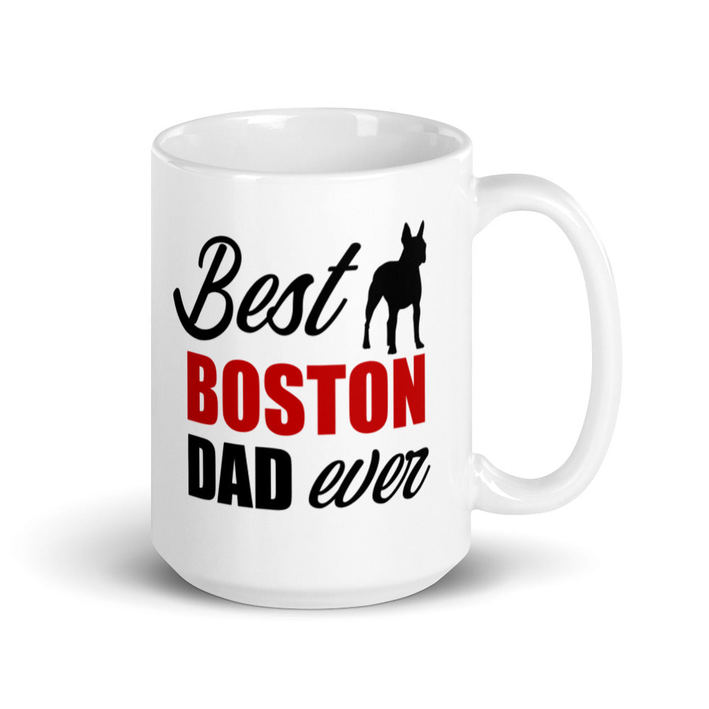 Best Boston Terrier Dad Ever Mug