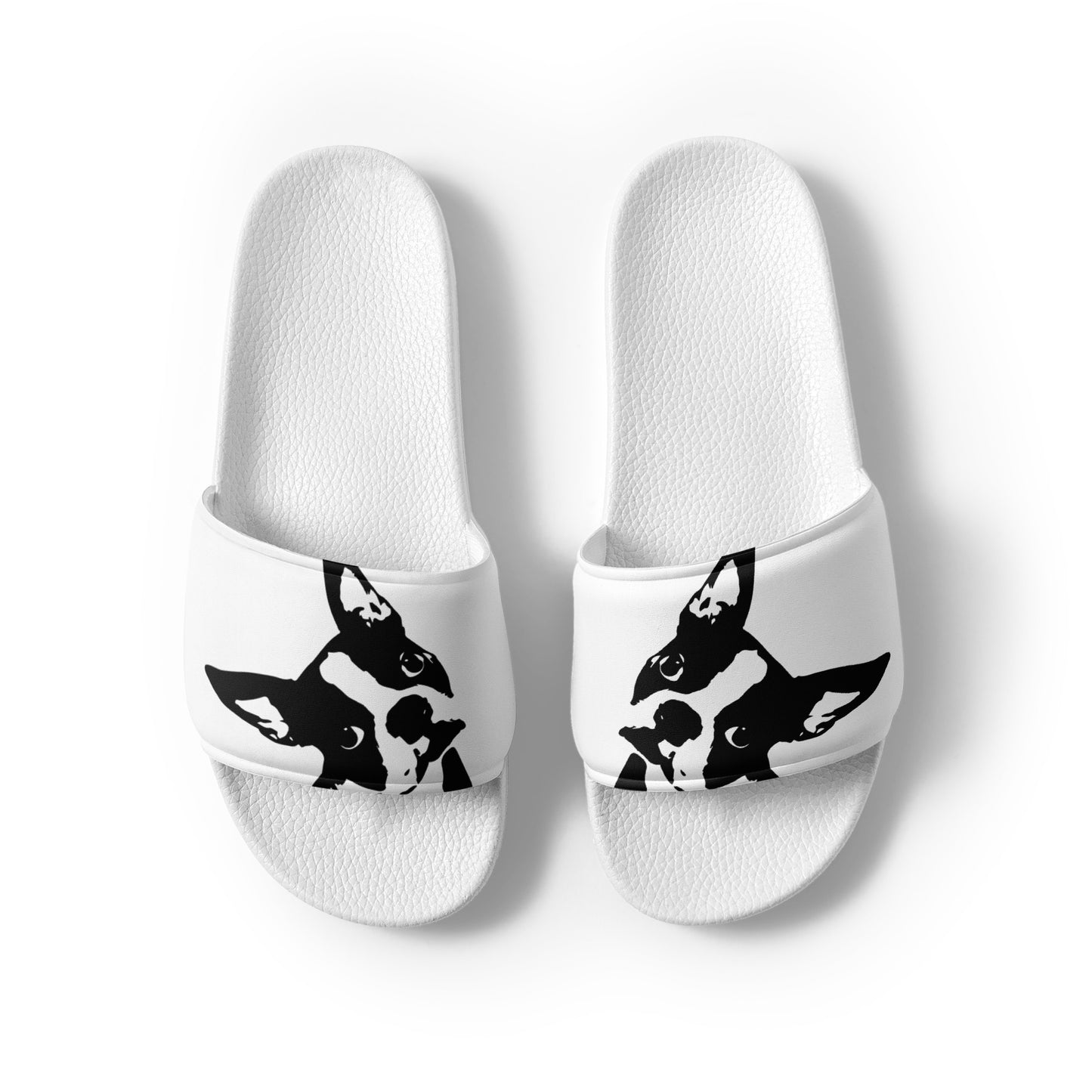 Boston Terrier Women's Slides