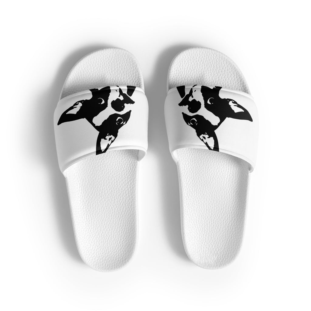 Boston Terrier Women's Slides